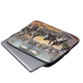 Circus Grand Finale, Circa 1872. Laptopschutzhülle (Vorne Knopf)