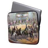 Circus Grand Finale, Circa 1872. Laptopschutzhülle (Vorderseite Links)