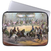 Circus Grand Finale, Circa 1872. Laptopschutzhülle (Vorderseite)