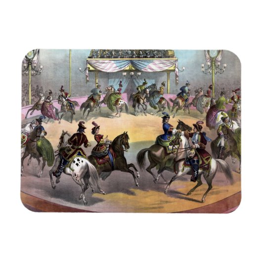 Circus Grand Finale, Circa 1872. Magnet (Horizontal)