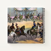 Circus Grand Finale, Circa 1872. Notizblock (Rückseite)