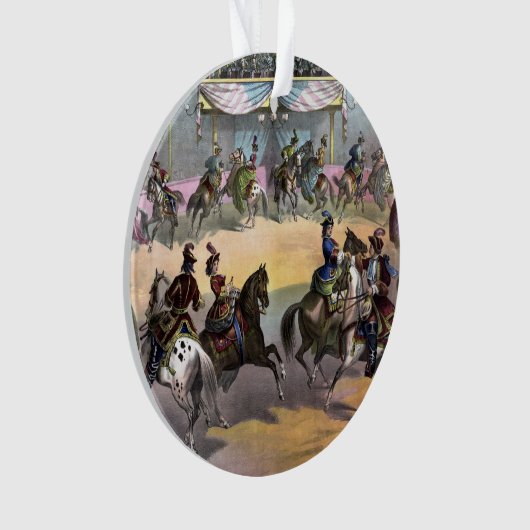 Circus Grand Finale, Circa 1872. Ornament (Vorderseite)