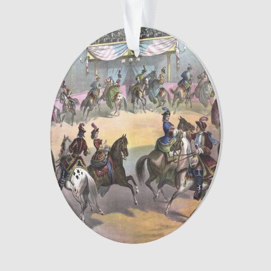 Circus Grand Finale, Circa 1872. Ornament (Vorderseite)