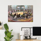 Circus Grand Finale, Circa 1872. Poster (Heimbüro)