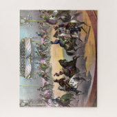 Circus Grand Finale, Circa 1872. Puzzle (Vertikal)
