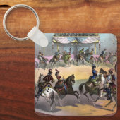 Circus Grand Finale, Circa 1872. Schlüsselanhänger (Vorderseite)