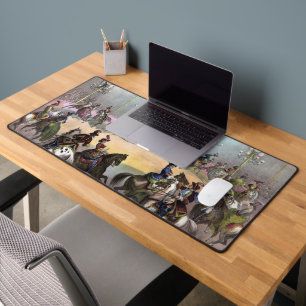 Circus Grand Finale, Circa 1872. Schreibtischunterlage