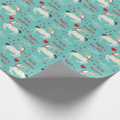 Circus Horse Frohe Weihnachtsvorlage Geschenkpapier (Ecke)