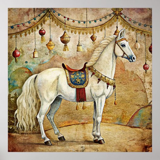 Circus Horse Poster (Vorne)