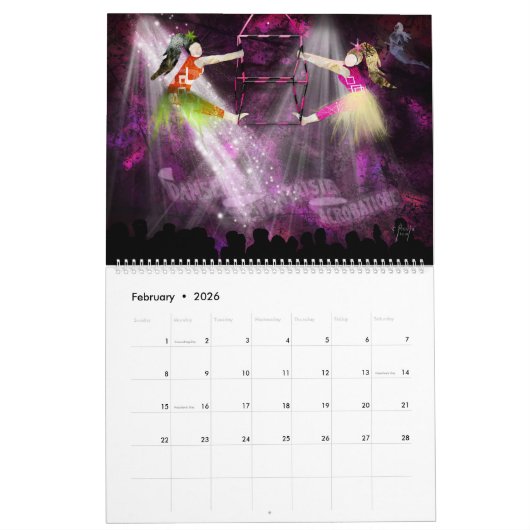 Circus Kalender (Feb 2026)
