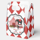 Circus Karneval Festival Thema Grosses Geburtstag Geschenkschachtel (Geöffnet)