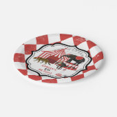 Circus Karneval Festival Thema Grosses Geburtstag Pappteller (Schrägansicht)