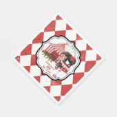 Circus Karneval Festival Thema Grosses Geburtstag Serviette (Ecke)