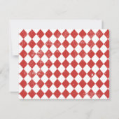 Circus Karneval Festival Tiere Große Kinder Mitteilungskarte (Rückseite)