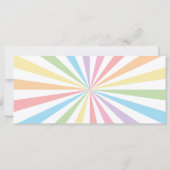 Circus Karneval Ticket zum Geburtstag Einladung (Rückseite)