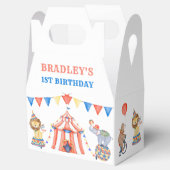 Circus Karneval & Tiere Geburtstagsparty Geschenkschachtel (Geöffnet)