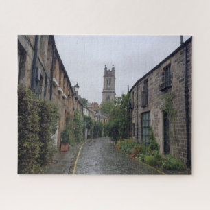 Circus Lane in Edinburgh, Schottland Puzzle