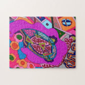 "Circus Lion" Abstrakt Puzzle (Horizontal)