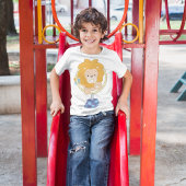 Circus Lion springt durch einen Hoop T-Shirt