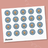 Circus Lion Student Blue Reward Sticker