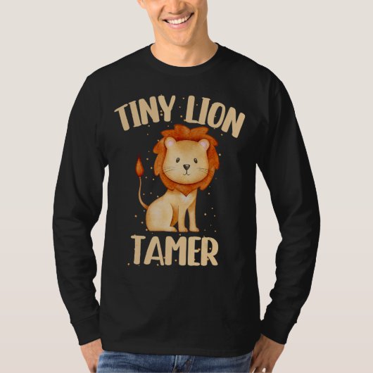 Circus Lion Tamer Shirt - Circus Shirts - Tiny Lio (Vorderseite)