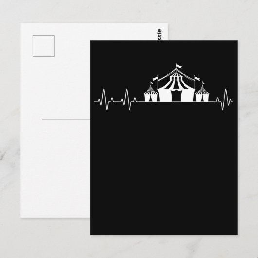Circus Lover Karneval Postkarte (Vorne/Hinten)