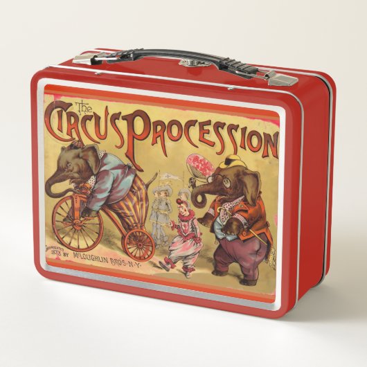 Circus Lunch Box (Rückseite)