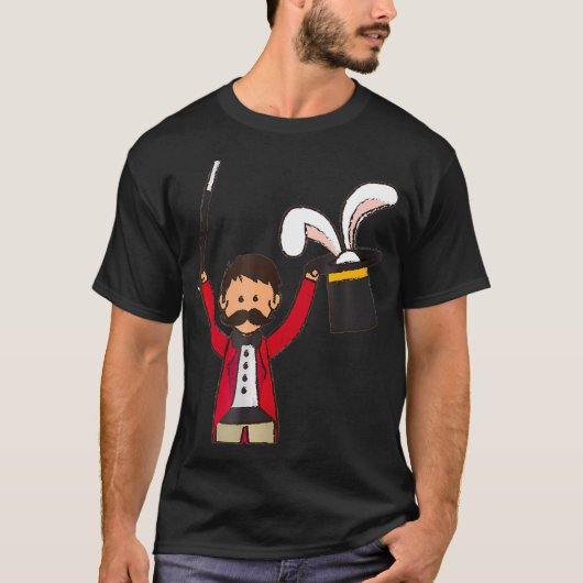 CIRCUS MAGICIAN MIT RABBIT TOP HAT (Vorderseite)