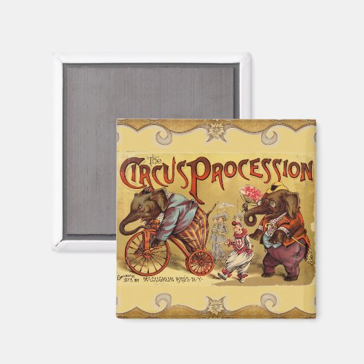 Circus Magnet (Vorderseite/Rückseite)