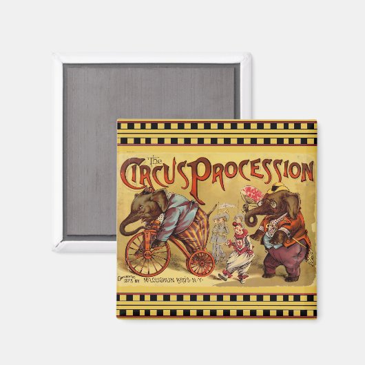 Circus Magnet (Vorderseite/Rückseite)