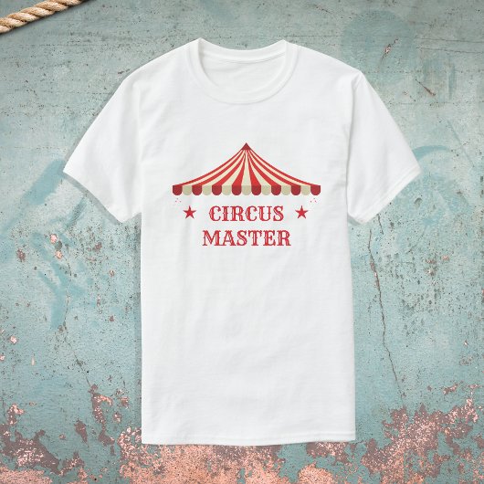 Circus Master Geburtstag Themenpartys T-Shirt