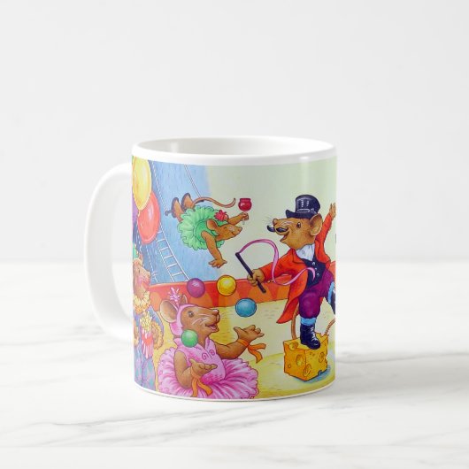 Circus Mouse Kaffeetasse (Vorderseite Links)