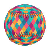 Circus Multicolor Rhombusse Baseball (Rückseite)