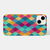 Circus Multicolor Rhombusse iPhone Hülle (Rückseite (Horizontal))