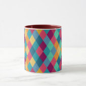 Circus Multicolor Rhombusse Tasse (Zentrum)