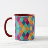 Circus Multicolor Rhombusse Tasse (Links)