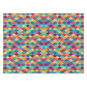 Circus Multicolor Rhombusse Tischdecke (Vorderseite (Horizontal))