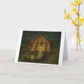 Circus Night Karte (Gelbe Blume)