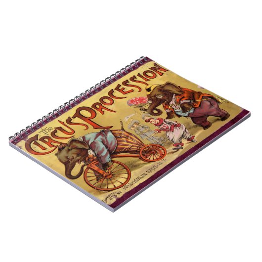 Circus Notebook Notizblock (Linke Seite)