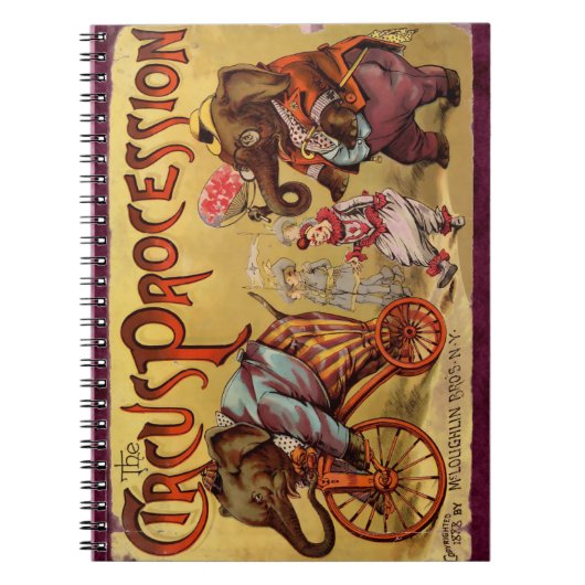 Circus Notebook Notizblock (Vorderseite)