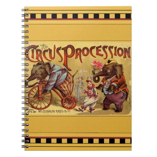 Circus Notebook Notizblock (Vorderseite)