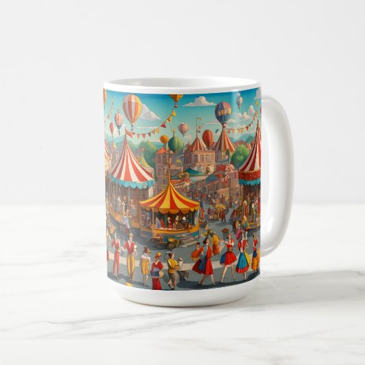 Circus Parade Tasse (VorderseiteRechts)