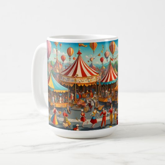 Circus Parade Tasse (Vorderseite Links)