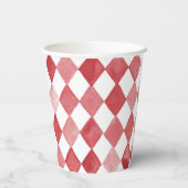 Circus Party Cups | Karneval-Party-Cups Pappbecher (Rückseite)