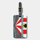 Circus Party Geschenke Gepäckanhänger (Vorderseite vertikal)