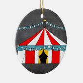 Circus Party Geschenke Keramik Ornament (Rechts)