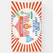 Circus Party Hintergrund, Karneval Banner (Vertikal)