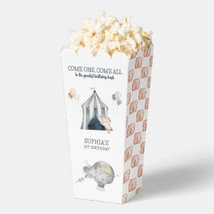 Circus Party Karneval Thema 1. Geburtstag Geschenkschachtel