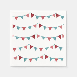 Circus Party Napkins Karneval Napkins Serviette