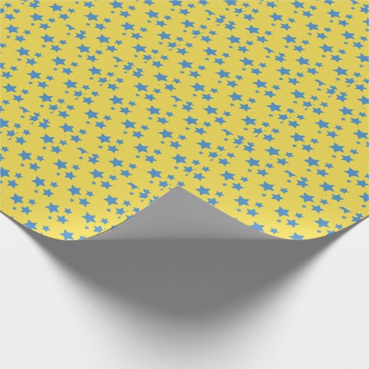 Circus Party Stars Modernes Design Wrapping Paper Geschenkpapier (Ecke)